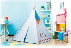 Cortul pentru copii TeePee este o idee grozavă de cadou care garantează o mare distracție tuturor membrilor gospodăriei.