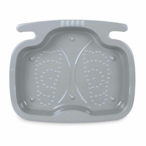 Tavă pentru curățarea picioarelor, 56x49x9cm, gri | INTEX