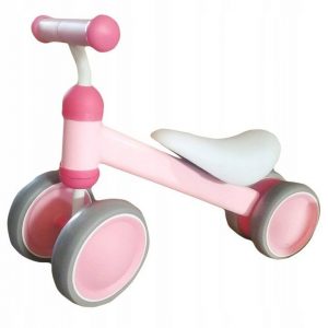 Mini bicicletă de echilibru - roz | JM-118 PINK