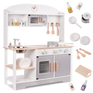 Bucătărie modernă din lemn | + accesorii