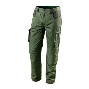 Pantaloni de lucru culoare verde-oliv XL | NEO 81-222-XL