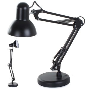 Lampă de birou - reglabilă 40W | negru