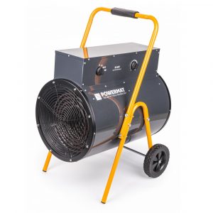 Incalzitor / ventilator electric 30kW | PM-NAG-30EN - ventilatorul de înaltă performanță încorporat cu 5 pale asigură un debit de aer de până la 2450 m³/h.