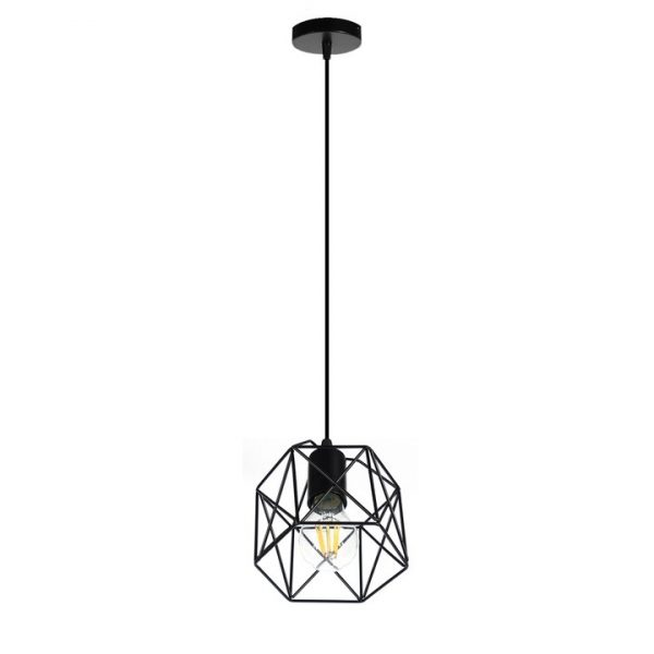 Lampa suspendata / candelabru Loft Brylant | ID.506 - lampa este potrivită pentru orice interior, potrivită atât pentru camerele moderne, cât și pentru mansardă.