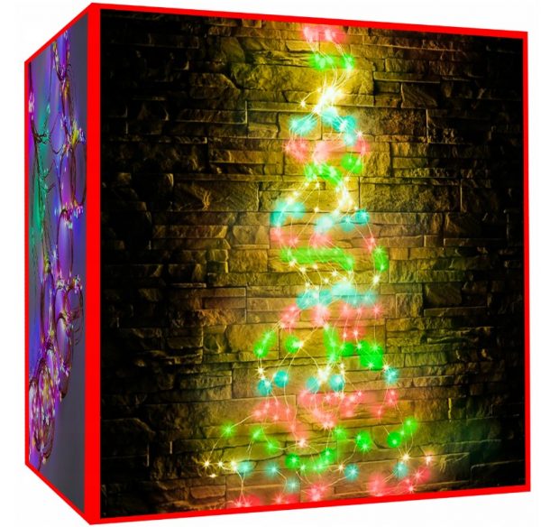 Lumini LED de Crăciun - păr de înger 2m 200 LED - iluminatul decorativ cu LED creează un decor unic pentru fiecare apartament și casă.