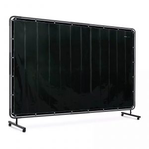 Ecran de sudura - 240 x 180 cm | SWS02N protejează perfect împotriva radiațiilor UV, protejează împotriva scânteilor, arcului electric și stropilor de metal.