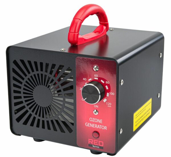 Generator de ozon RTGOZ0078, 155W, 60.000 mg/h | RED TECHNIC garanteaza aproape 100% eficacitate in indepartarea microorganismelor si alergenilor.