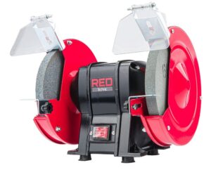 Polizor de masă RTSS0084, 1700W, 200mm | RED TECHNIC este un dispozitiv care va veni la îndemână în fiecare casă sau atelier de acasă. Este echipat cu capac metalic.