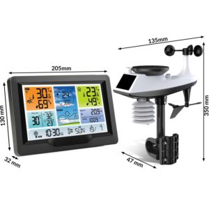 Stație meteo wireless cu senzor BD-905