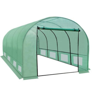Politunel de grădină 3x4.5m verde | 13.5m2 este echipat cu proprietăți excelente de izolare termică care vă protejează eficient plantele.