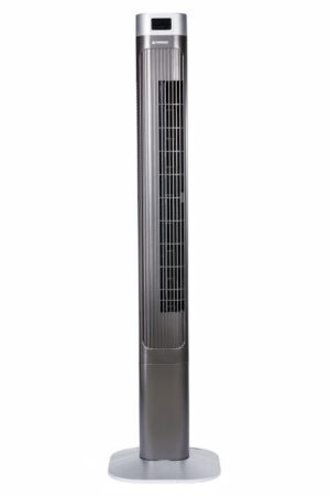 Ventilator coloană Gray Tower-120, 90W | Powermat este ideal pentru uz casnic vara, este destinat ventilației și diluării aerului în încăperi.