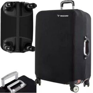 Husa de protectie pentru valiza de voiaj L | Trizand este un accesoriu practic și elegant, conceput pentru a vă proteja bagajele de deteriorarea de pe drum.
