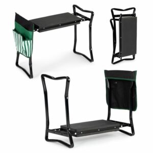 Îngenunchier pliabil - scaun de grădină 2 în 1 | 3,5 kg este echipament obligatoriu pentru fiecare grădinar. Poate fi folosit în 2 scopuri diferite: ca îngenunchier sau scaun.