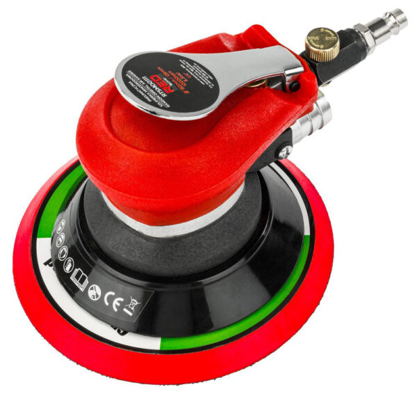 Slefuit pneumatic vibrator RTSMO0111, 150 mm | RED TECHNIC permite o serie de sarcini, cum ar fi șlefuirea, netezirea, gravarea și debavurarea.