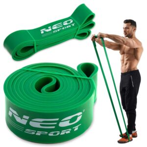 Banda de rezistenta NS-960, verde | Neo-Sport este un ajutor ideal pentru diferite exerciții pentru întărirea mușchilor și îmbunătățirea fitness-ului.