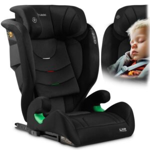 Scaun auto Louis Soft, ISOFIX, 15-36 kg, negru | Nukido combină toate funcțiile de siguranță, confort și practic.