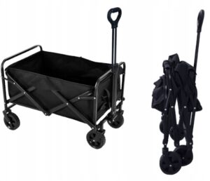 Carucior de transport pliabil, 90L | KD3087 este ideal pentru manipularea ușoară a încărcăturilor grele și depozitarea convenabilă datorită designului său compact.