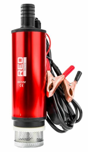 Pompa de combustibil RTPDO0144, 70 W | RED TECHNIC permite pomparea rapidă și eficientă a uleiului sau a combustibilului cu un debit de până la 40 l/min.