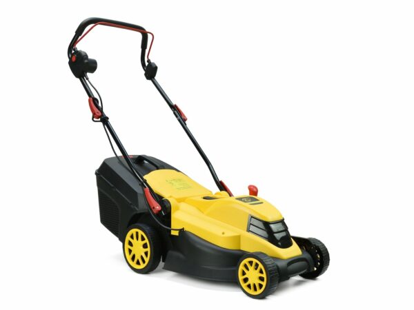 Mașină de tuns iarba electrică STRONG, 1700W, 38cm | John Gardener este soluția ideală pentru întreținerea eficientă a gazonului de dimensiuni medii.