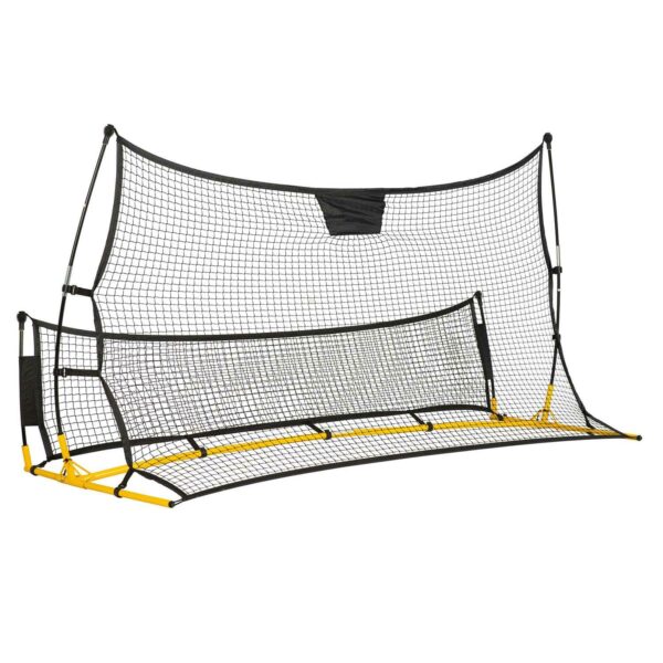 Plasă de antrenament pentru sărituri, 210x120x35cm | Datorită plasei sale rezistente care reflectă în mod fiabil mingea, Neo-Sport este un ajutor ideal pentru îmbunătățirea șuturilor.
