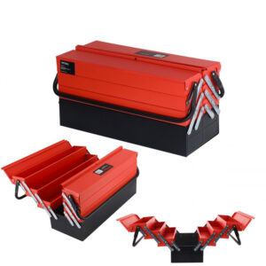 Cutie metalică pentru scule | KD1074 este durabil și portabil, cu spațiu amplu de depozitare, ideal pentru organizarea și transportul uneltelor în atelier și pe teren.
