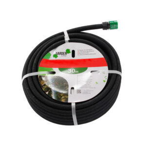 Furtun de grădină pentru drenaj, 30 m, 12,5 mm | Garden Line permite irigarea eficientă cu o greutate redusă și rezistență la radiațiile UV și îngheț.