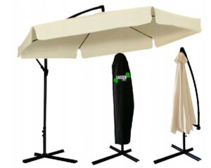 Umbrelă de grădină fabricată din materiale de înaltă calitate. Are un material impermeabil, fiind astfel rezistent la intemperii.