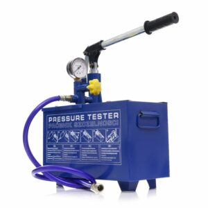 Pompă de testare a presiunii, 0-40 kg, 30 ml, 12 l | KD10479 este utilizat pentru a testa etanșeitatea sistemelor de apă, încălzire și sanitare în timpul instalării sau întreținerii.