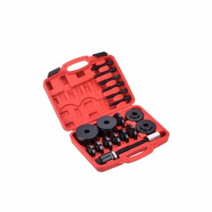 Kit de montare și demontare rulmenți cu adaptoare | KD12517 este o unealtă universală de presare și demontare a rulmenților, ideală atât pentru atelierele de reparații auto, cât și pentru pasionații de bricolaj.