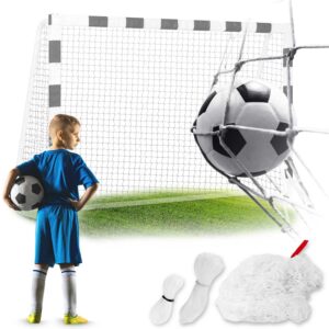 Plasă de poartă de fotbal, 215x150x90cm | Neo-Sport prinde mingile în mod fiabil și este potrivit pentru goluri de grădină și antrenamente regulate.