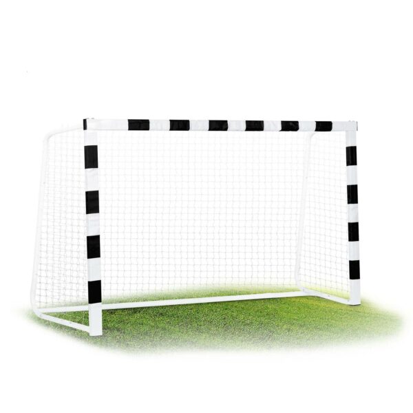 Poartă de fotbal NS-465, 300x200x90cm, alb-negru | Neo-Sport este ideal pentru antrenamentul acasă și pentru jocurile recreative în grădină.