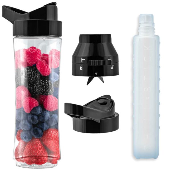 Sticlă răcoritoare pentru smoothie BD-755, 600ml | Berdsen este un accesoriu practic pentru blender, ideal pentru păstrarea băuturilor reci chiar și în deplasare.