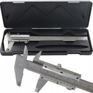 Etrier analogic, 150 mm | KD10298 este un instrument pentru măsurarea precisă a dimensiunilor interne, externe și a adâncimilor, ideal pentru ateliere și meșteri amatori.