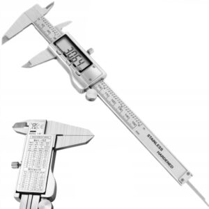 Etrier electronic, 150 mm | KD10074 este un instrument pentru măsurarea precisă a dimensiunilor interne, externe și a adâncimilor, ideal pentru ateliere și meșteri amatori.