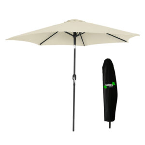 Umbrelă de grădină, 3m, bej | Linia de perdele Garden Line, cu o prelată practică, oferă umbrire fiabilă și un plus elegant pentru terasa, grădina sau balconul dumneavoastră.