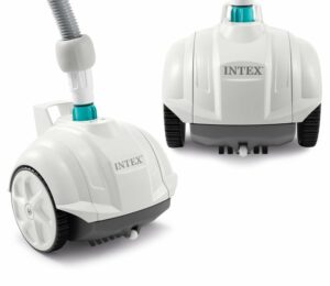 Aspiratorul automat pentru piscină ZX50 | INTEX îndepărtează eficient murdăria fără efort, menținând piscina curată și gata de înot.