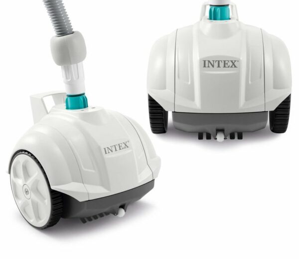Aspiratorul automat pentru piscină ZX50 | INTEX îndepărtează eficient murdăria fără efort, menținând piscina curată și gata de înot.
