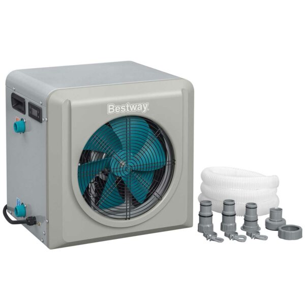 Încălzitorul de apă pentru piscină, 4,4 kW | Bestway este un dispozitiv de economisire a energiei conceput pentru încălzirea eficientă a apei în piscinele supraterane.