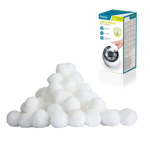 Bile filtrante, 500g | Bestway sunt un înlocuitor ușor și ecologic pentru nisipul din filtrele de piscină, asigurând o purificare eficientă a apei.