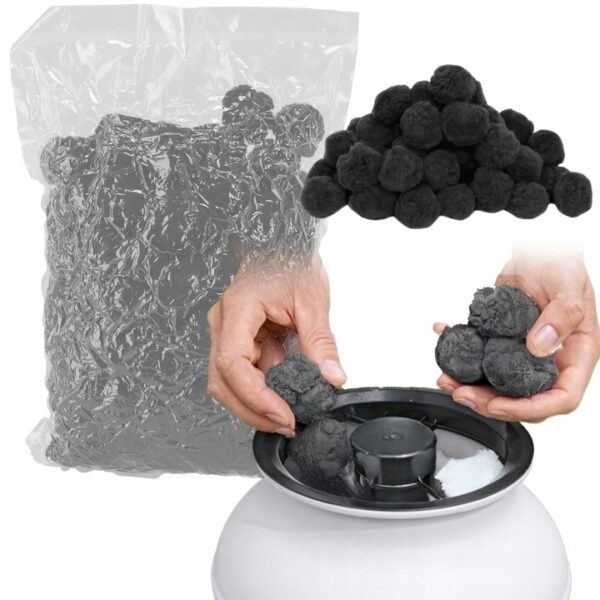 Bile filtrante, 700g, negre | Garden Line