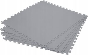 Căptușeală din spumă pentru piscină, 9 buc, 78x78cm, gri | Bestway protejează fundul piscinei de deteriorare și crește confortul în timpul utilizării.