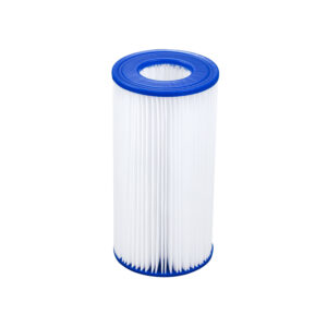 Cartușul filtrant tip III | Bestway este conceput pentru pompele de piscină cu cartuș, captează în mod fiabil murdăria, ajutând la menținerea apei curate și limpezi.