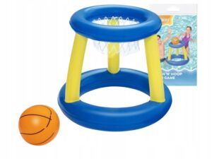 Coș de baschet pentru piscină + minge, 61cm | Bestway este un plus excelent pentru piscină, care va oferi copiilor distracție și o răcorire plăcută în zilele de vară.