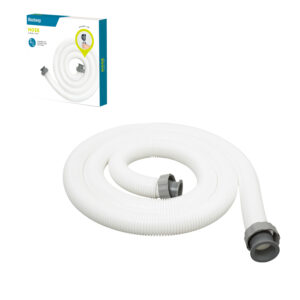 Furtun pentru piscină, 3m, 38mm | Bestway este ideal pentru conectarea unei pompe și a unui filtru, asigurând un flux fiabil al apei și întreținând sistemul de filtrare.