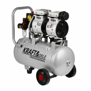 Compresorul fără ulei, 24L, 1200W | KD1395 este o sursă practică de aer comprimat pentru uz hobby și lucrări obișnuite în garaj sau atelier.