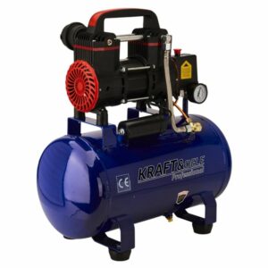 Compresorul fără ulei, 24L, 1390W | KD2128 este ideal pentru pomparea anvelopelor, curățarea locurilor greu accesibile, service și lucrări tehnice și multe altele.