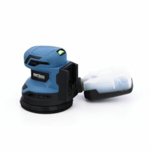 Șlefuitorul orbital aleatoriu fără fir, 21V, 125mm | KD3400 oferă libertate de mișcare și șlefuirea eficientă a diverselor suprafețe fără a fi nevoie de un cablu de alimentare.