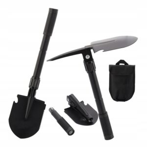 Lopata pliabilă 5-în-1, 16/41.5cm | Garden Line este o unealtă practică care se va dovedi utilă pentru camping, excursii în aer liber sau pentru munca de zi cu zi.
