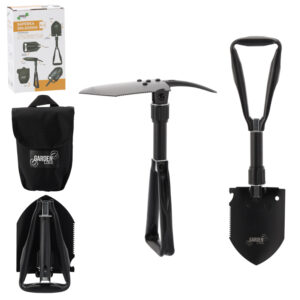Lopata pliabilă multifuncțională 6 în 1, 19,5/46,5 cm | Garden Line este o unealtă extrem de practică pe care fiecare aventurier, drumeț sau grădinar o va aprecia.