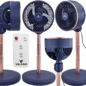 Ventilatorul de podea VELWEP0017, 50W | Velano este un ventilator elegant și puternic, care va oferi o răcire plăcută în zilele călduroase din fiecare casă.